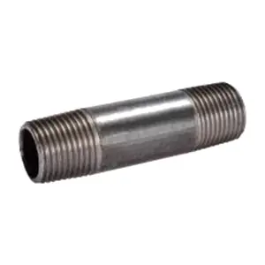 Affordable B&K 584-001X Black Carbon Steel Welded Nipple 3/4 in x Close