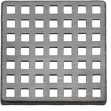 Mountain Plumbing MT607/CHBRZ Re-Vive Select Series 4-in Shower Drain Square Grid Champagne Bronze Holiday Sale