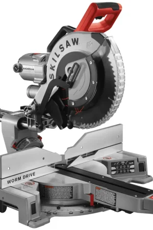 SKILSAW SPT8801 Chervon 12 In. Worm Drive Dual Bevel Miter Saw Hassle-Free Returns