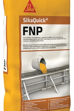 Crafted Sika 505400 SikaQuick FNP 55 lb. Gray 1-Component Structural Repair Mortar