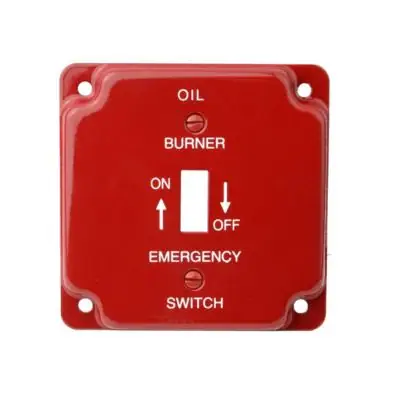 DiversiTech 625-S14 Cover, Switch Plate Oil EMR, Red Top Pick