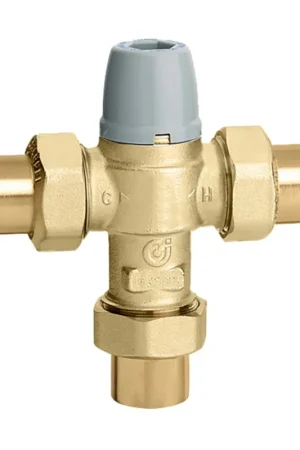 Caleffi 521359A TubMixer 3/4 SweatASSE 1070 Anti-Scald Premium