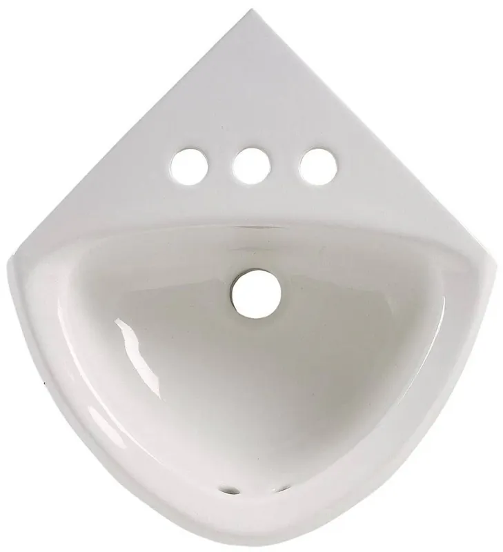 American Standard 0451.021.020 Corner Minette 4 Center Sink Free Returns