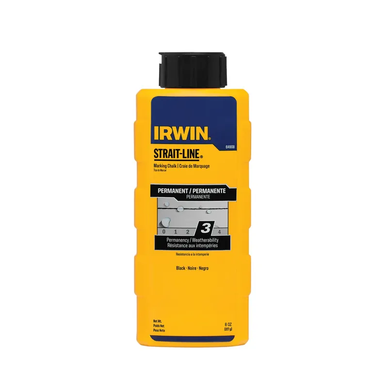 Irwin 64908 Irwin Strait-Line 8 oz. Black Permanent Marking Chalk Shop Now