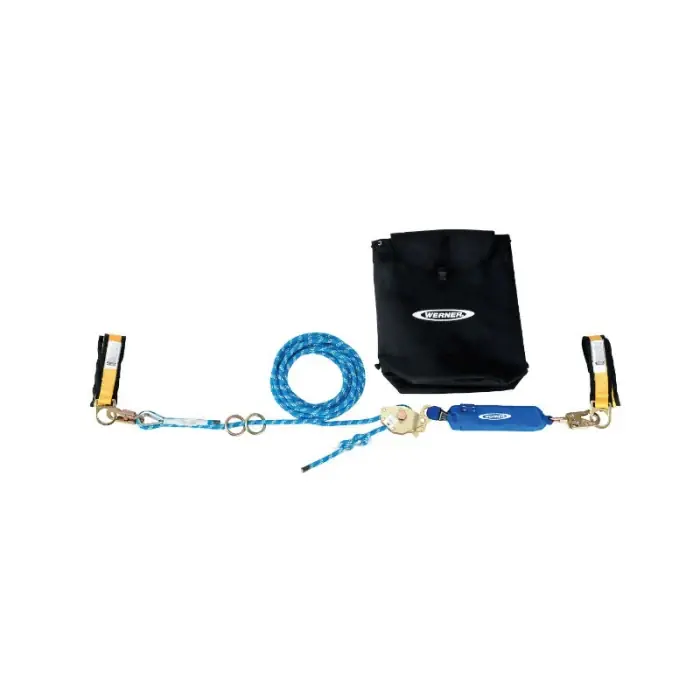 Trending WERNER L100060 Horizontal Lifeline System 500 lb Load 60 ft