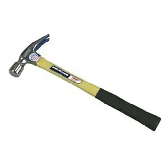 Vaughan FS999L 20 oz 16 Smooth Face Fiberglass Handle Straight Claw Hammer One Day Deal