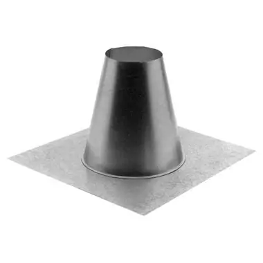 Deal Duravent 7BVFF Roof Flashing Drlck Tall Cone Flat 7 Inch Galvalume Replacement MPN