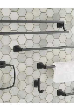American Standard 7353018.243 Townsend® 18 Towel Bar in Matte Black Special Offer