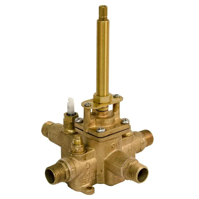 Newport Brass 1-685 1/2 in. MPT Connection Pressure Balancing Valve with Stops Authentic