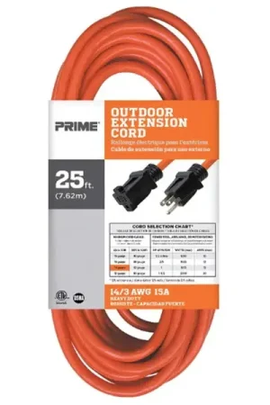 Prime EC501730 Extension Cord 15A 50 ft Hot Picks