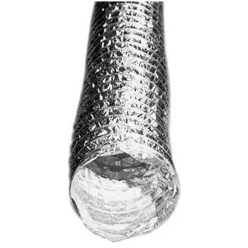 Trusted Brand Builder's Best 010203 Foil Duct 5 in ID x 25 ft L 5000 fpm
