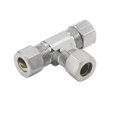 Brasscraft 64-6XC 3/8 in. OD Tube 3-Ends Brass Tee Hot Deal