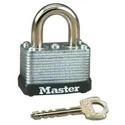 Master Lock 22KA280 Padlock, Keyed Alike, 1-1/2 Width, 5/8 Shackle Clearance Special Offer