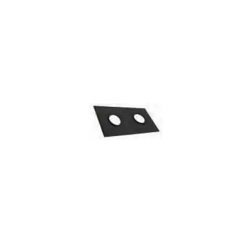 DuraVent 3PPS-WPT 3 PolyPro Black Wall Plate for Twin Pipes Special Offer