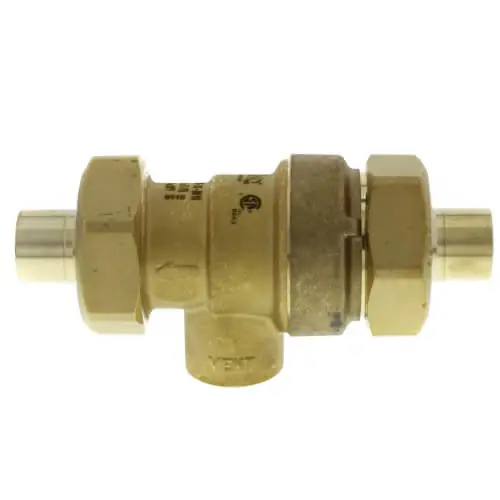 Luxury Caleffi 573409A AutoFill 1/2 in. Brass Sweat Backflow Preventer