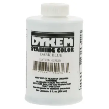 Next Day Delivery Dykem 81478 Dark Blue Opaque Staining Color 8 oz