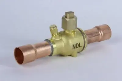 In Demand NDL NBV03SZ 3/8 Ball Valve w/S no cup ZoomLock