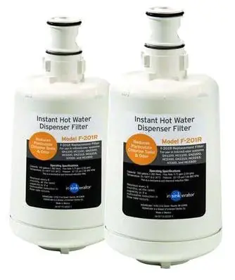 InSinkErator F-201R Replacement Filter Cartridge 0.75 gpm (2 Pack) Deal