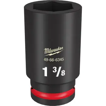 Milwaukee 49-66-6345 SHOCKWAVE Impact Duty 3/4 Drive 1-3/8 Deep 6 Point Socket Place Order