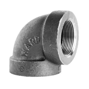 Low Price Ward D.BCL Elbow Class 125 STD 1/2 in FNPT