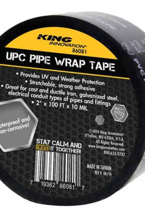 King Innovation 86081 UPC Pipe Wrap Tape each Save Now