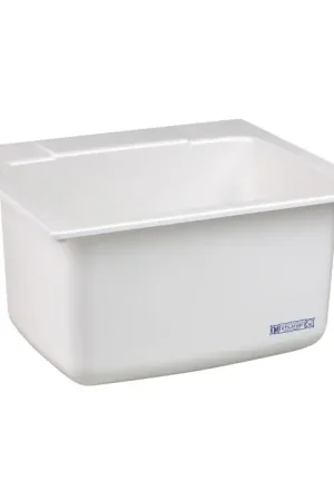 Mustee 10 Utility Sink 22 in x 25 in x 13-3/4 in White New Arrival