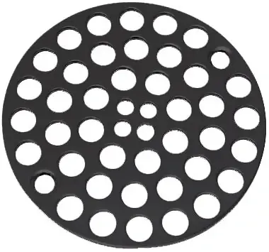 Mountain Plumbing MT238-MB 4-in Round Shower Grid, Brass, Matte Black Time-Limited