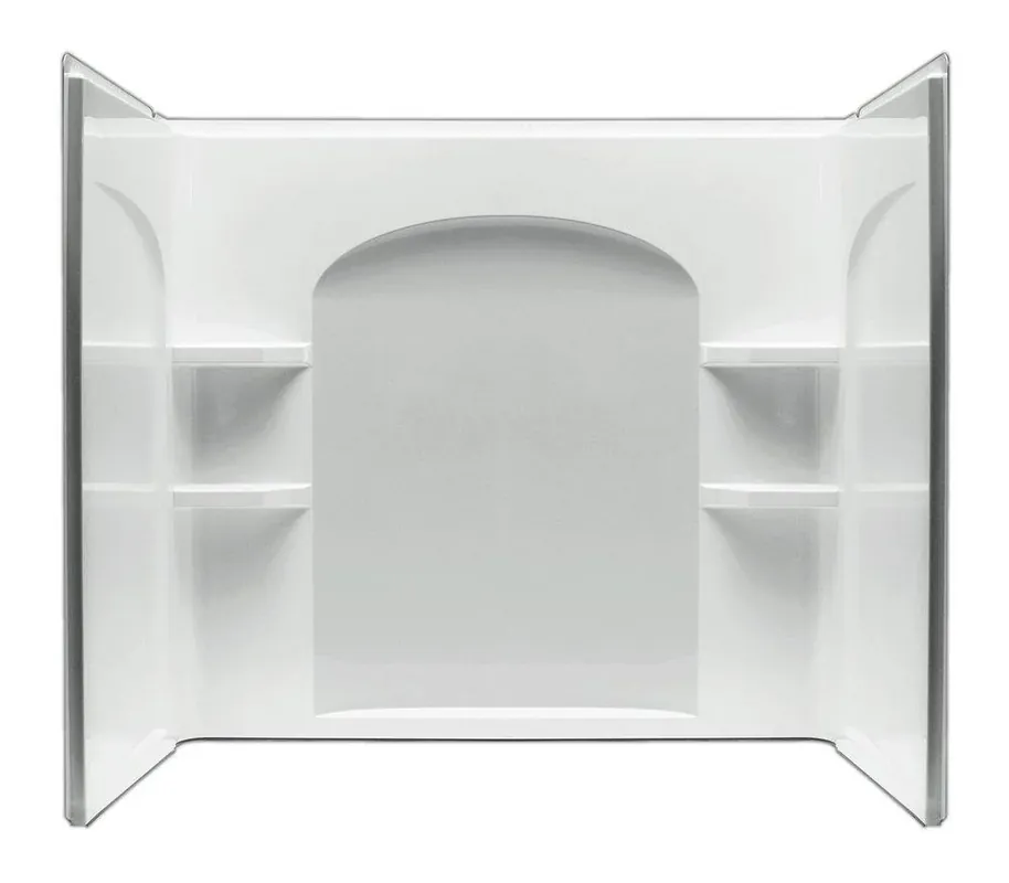 High Quality Sterling 71224100-0 Ensemble 60 x 33-1/4 x 75-1/4 in. Tub & Shower Wall Replacement MPN