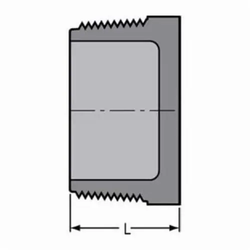 Spears 850-060C 6 CPVC Plug MPT SCH80 Crafted