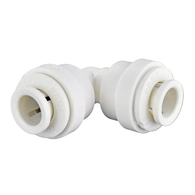 John Guest PP0308W-US 1/4 in. Polypropylene 90-Degree Elbow Fitting Certified