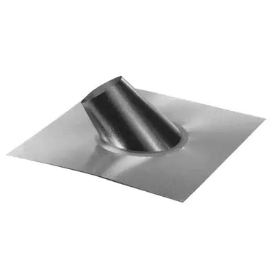 Authentic Duravent 5BVFSR Roof Flashing Drlck Stp 5 Inch Galvalume 7/12-12/12