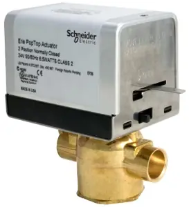 Brand New Schneider Electric VT2437G13U020 Valve Assembly 1 Inch 2 Way Zone Rp Int