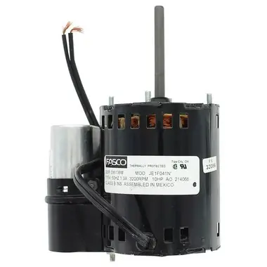 Reznor RZ214066 Fan Motor 1/10 Horsepower 115 Volt 3200 Revolutions per Minute Brand New
