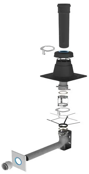Budget DuraVent 4PPS-FKC 4 Flex Chimney Lining Kit w/ LB2