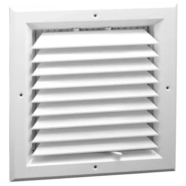Hart & Cooley A501MS-8X8W Ceiling Diffuser 1 Way Square Multi Shutter 8 x 8 Inch Price Cut