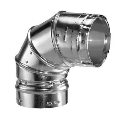 Exclusive Offer DuraVent 3BVL90 Vent Pipe Connector