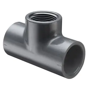 Final Sale Spears 802-005 1/2 PVC TEE SOCXFPT SCH80
