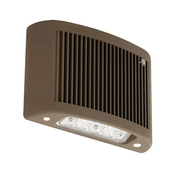 Fast Shipping Hubbell CUSO4DB-ND Compass 3K Slim LED AC/Emergency Outdoor Light