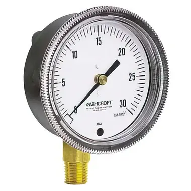 Ashcroft 251490A02LXAK30H20 Pressure Gauge Fan Favorite