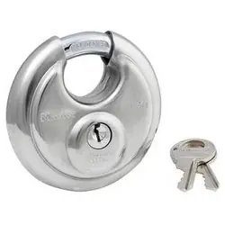 While Supplies Last Master Lock 40DPF Discus Padlock Keyed Different 2-3/4 Width