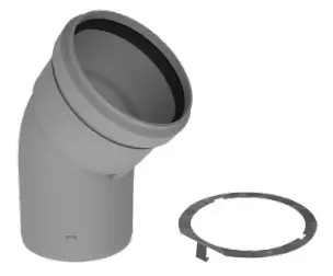 Price Drop DuraVent 8PPS-E45C 8 PolyPro 45 Elbow w/ LB2