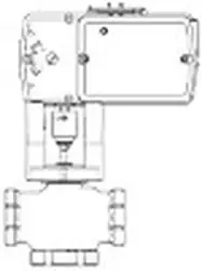 Schneider Electric VA-7323-804-4-10 Globe Valve Assembly 3-Way Diverting 1-1/2 in Holiday Sale