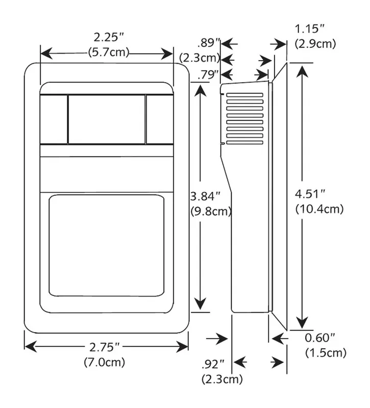 Instant Buy Schneider Electric ETR501-RJ4 Room Temp Sensor 10K Ohm Type 3 Thermistor
