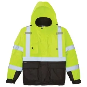 Klein Tools 60380 High-Visibility Winter Bomber Jacket X-Large Markdown