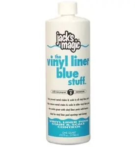 Jacks Magic JMBLUEVINYL032 Jacks Magic Vinyl Liner Blue Stuff 32 oz Bottle Don't Miss Out