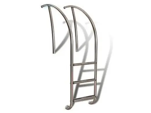 Save Now S.R.Smith ART-1003-MG Artisan Series 24 3-Step Ladder | .065 Thickness 316L Stainless Steel 1.90 OD Marine Grade