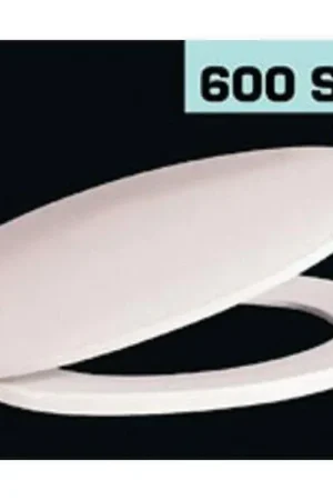 Centoco 600-001 Elongated Closed Front Toilet Seat in White In Demand