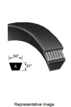 Bando A76 Multi V-Belt Power King 78 in Replacement MPN Budget