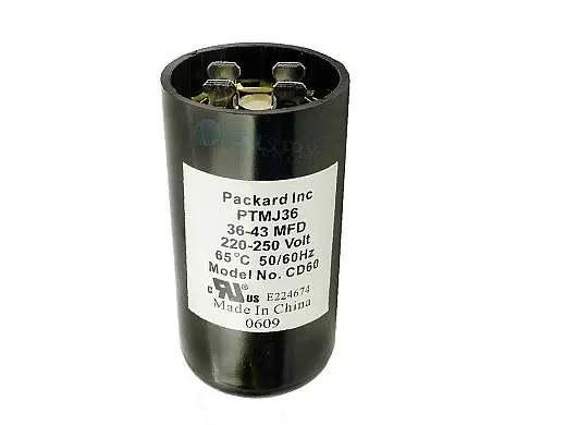 US SEAL BC36M250S US Seal Capacitor 36/43 MFD 250 Volt Discount