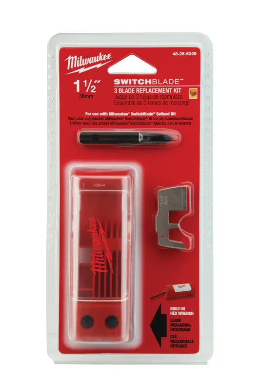Milwaukee 48-25-5225 1-1/2 SWITCHBLADE 3 Blade Replacement Kit Big Sale